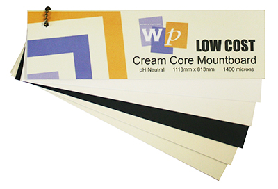 Wessex Low Cost Cream Core Mountboard